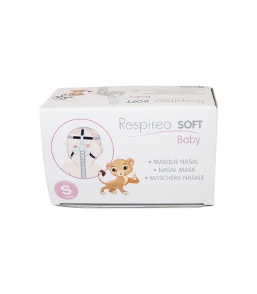 Pädiatrische Beatmungsmaske | Von 3 bis 15 Kg | Soft Baby - Respireo