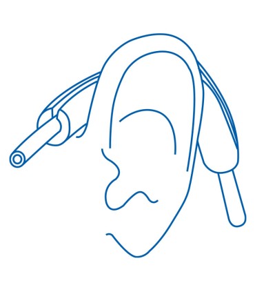 Cuscinetti auricolari per cannule per ossigeno - HUM