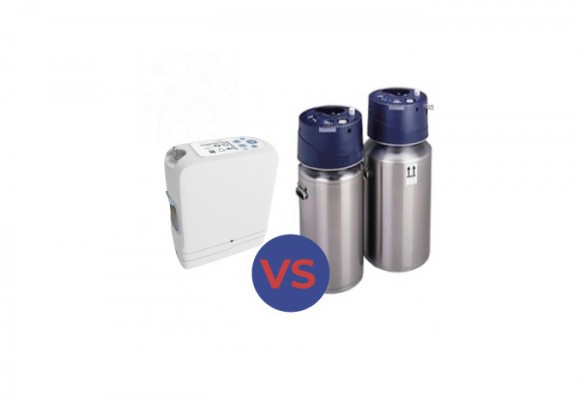 Sauerstoffkonzentrator oder Sauerstoffflasche?